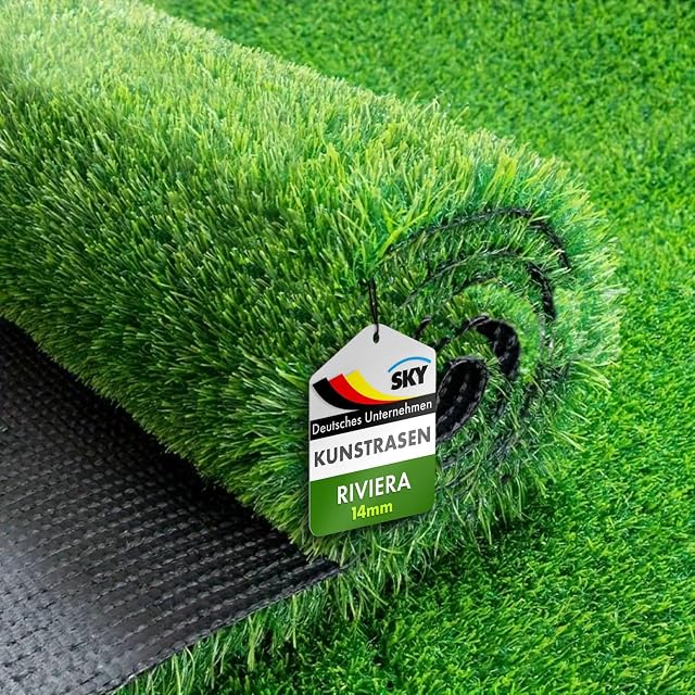 Tapis de gazon synthétique à brin court et souple
