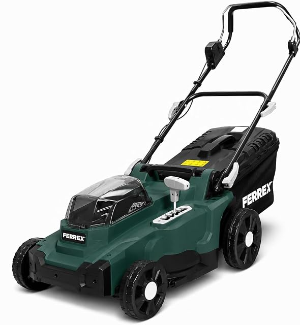 Tondeuse sans fil FERREX FS-ARM 4037 avec carter de 37 cm et bac de ramassage de 40 litres