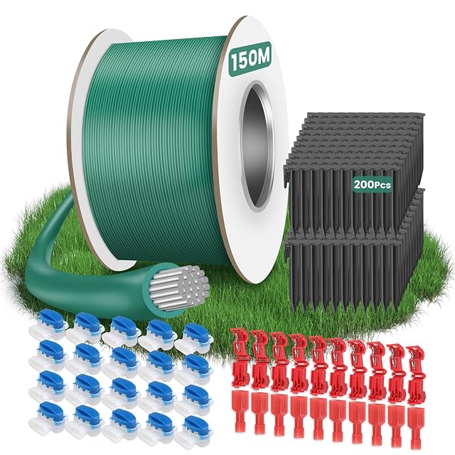 Kit de câble périphérique TTAWIFT avec 150 m de câble et 200 piquets de sol