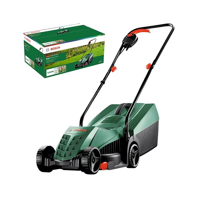 Tondeuse électrique filaire Bosch EasyRotak 32-235 avec guidons repliables