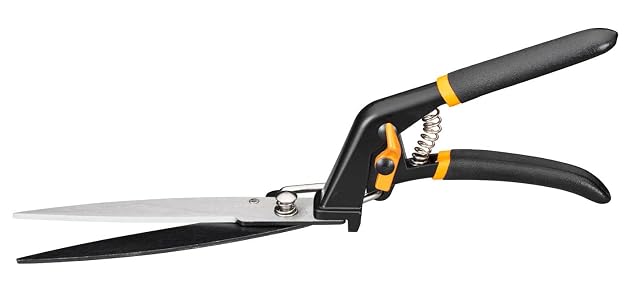 Cisaille à bordures Fiskars Solid GS21 noire et orange