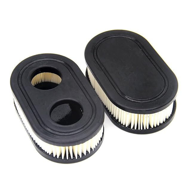 Paire de filtres à air de remplacement pour petits moteurs thermiques de tondeuses