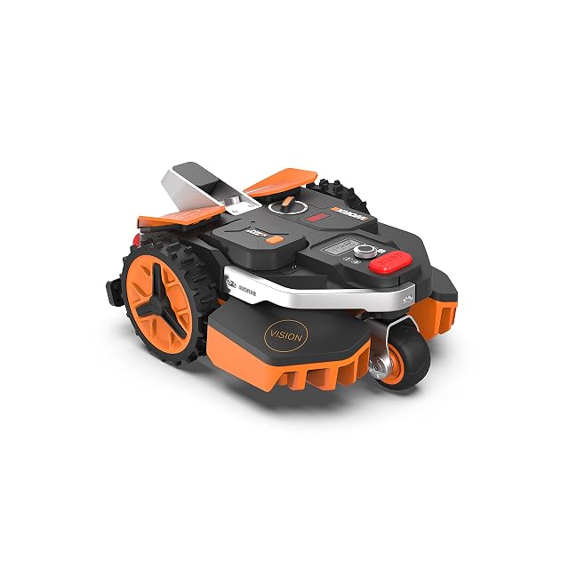 Robot tondeuse WORX Landroid Vision WR206E.1 avec caméra full-HD et station de charge